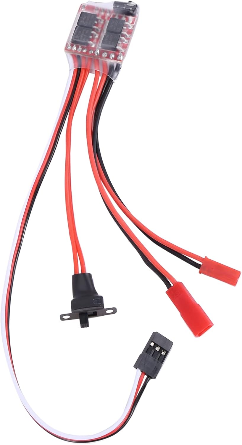 Bustophedon 20a Brushed Esc Geschwindigkeitsregler Für Auto, Lkw, Boot
