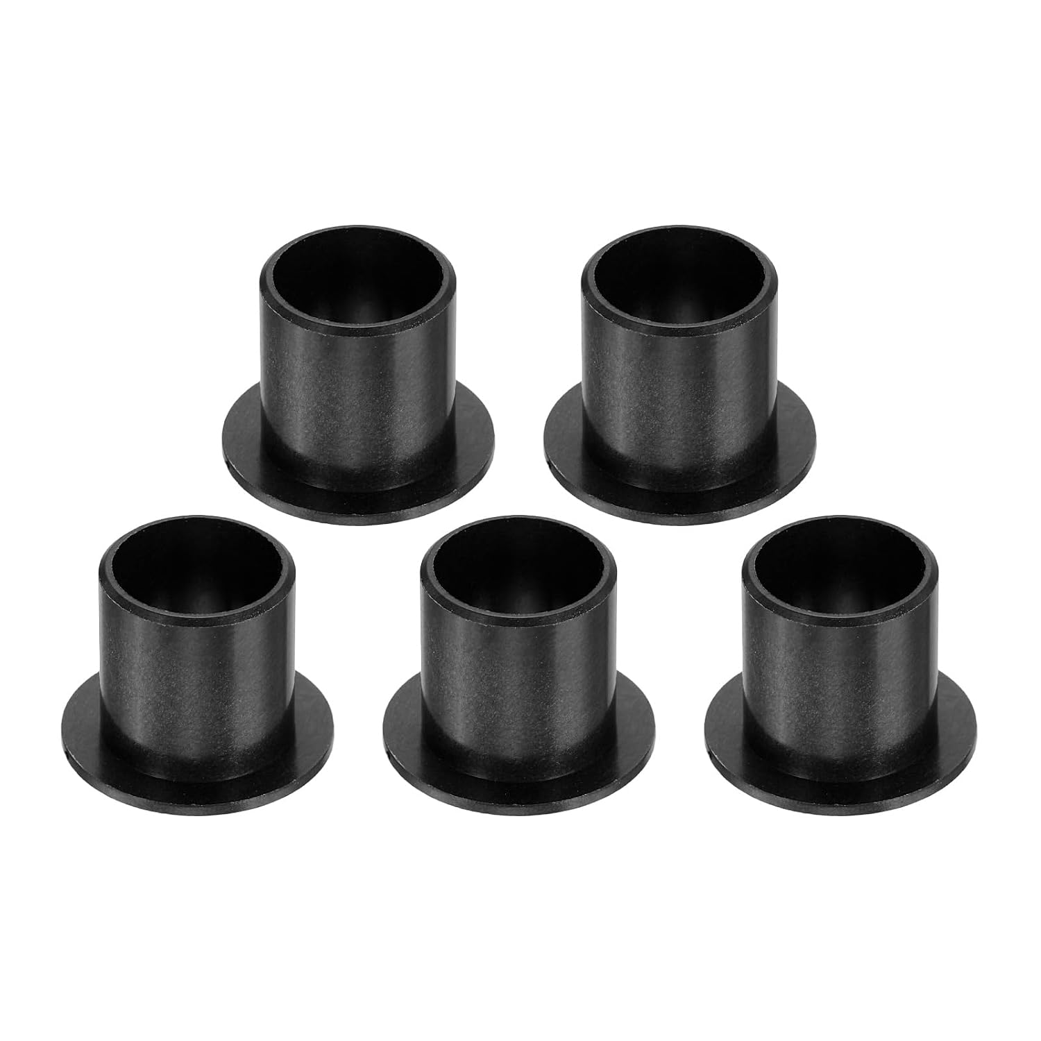 Stück Flansch-steckring Aus Kunststoff, Pom, Schwarz