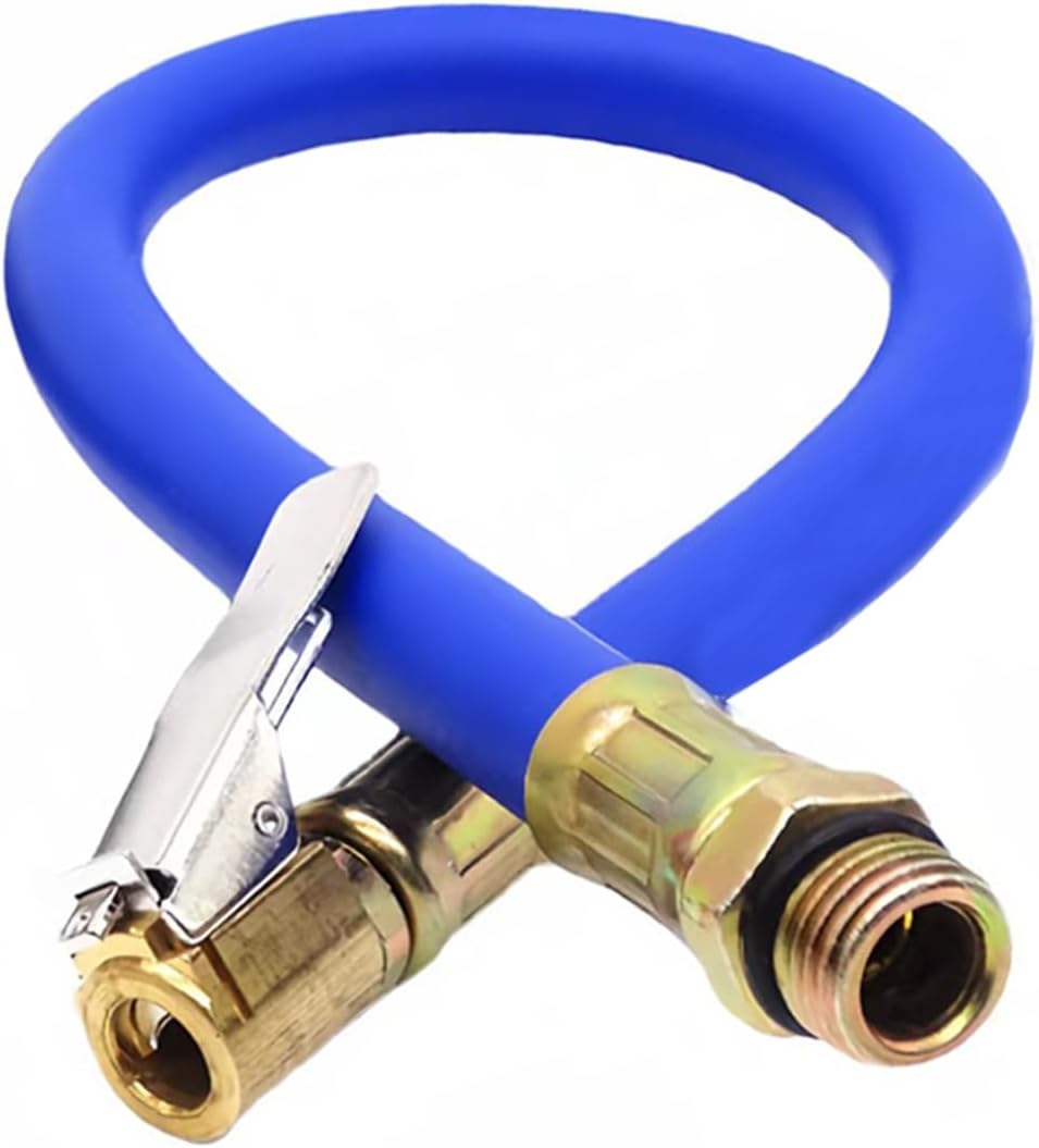 37 Cm Reifenaufblasschlauchadapter, Autoreifenaufblasdüse, Standardanschluss Für Luftpumpen, Praktisch Und Einfach Zu Bedienen