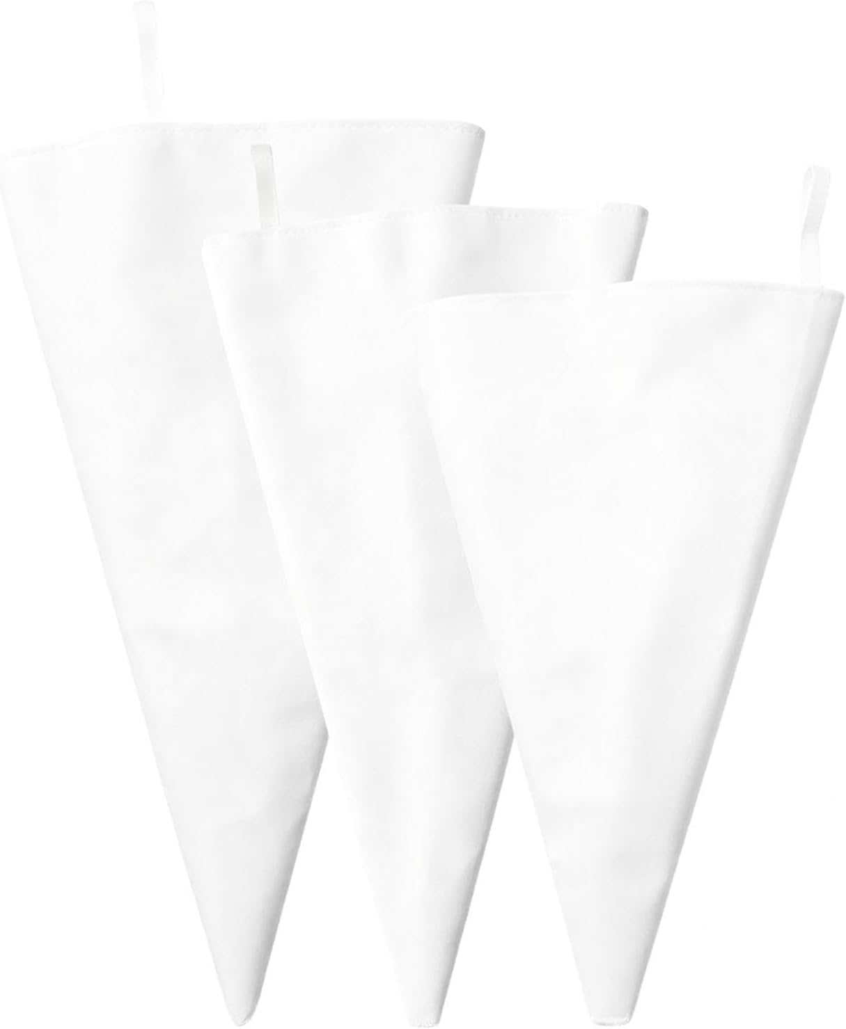 Set Mit 3 Wiederverwendbaren Spritzbeuteln Aus Baumwolle Für Torten