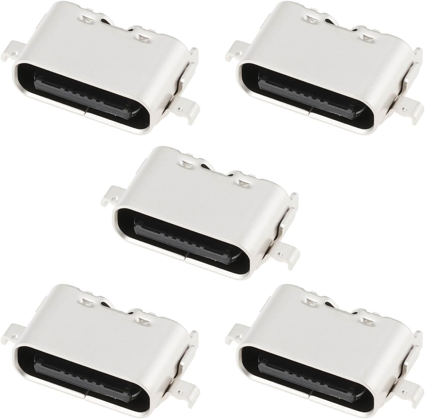 5er-pack Usb-typ-c-ladeanschluss-dock-connector, Usb-typ-c-anschluss-reparaturset, 5er-pack, Kompatibel Mit T-mobile Revvl Tab 5g