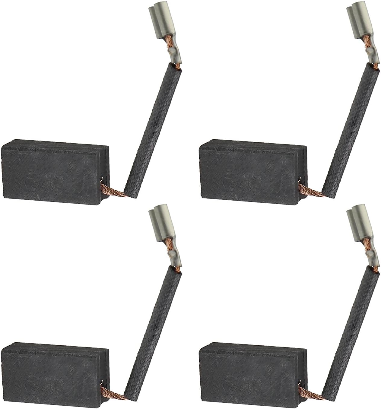 Paar D73 Kohlebürsten Für Rasenmäher 6x9x17,5 Mm, Kompatibel Mit Bosch Rotak 43 34 Ergoflex Kettensäge