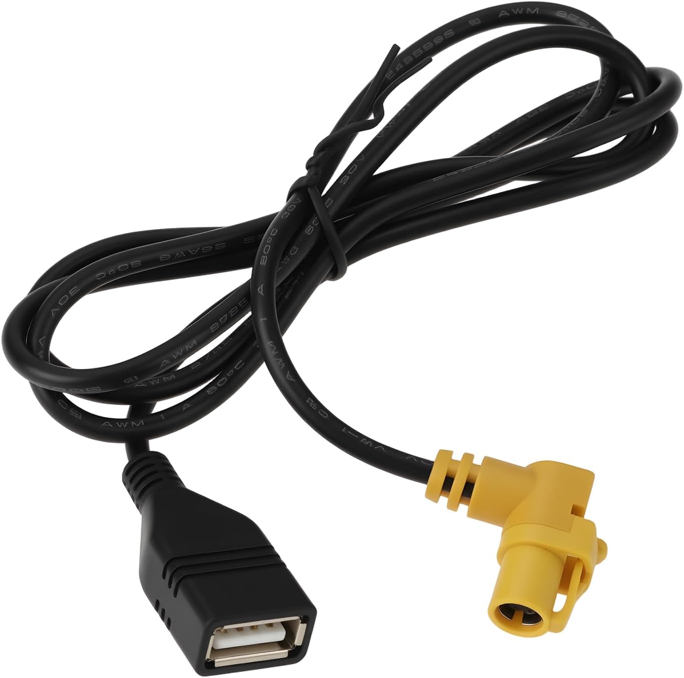 Usb-auf-4-pin-autoradio-adapter, Kompatibel Mit Vw Amarok Und Beetle, 100 Cm