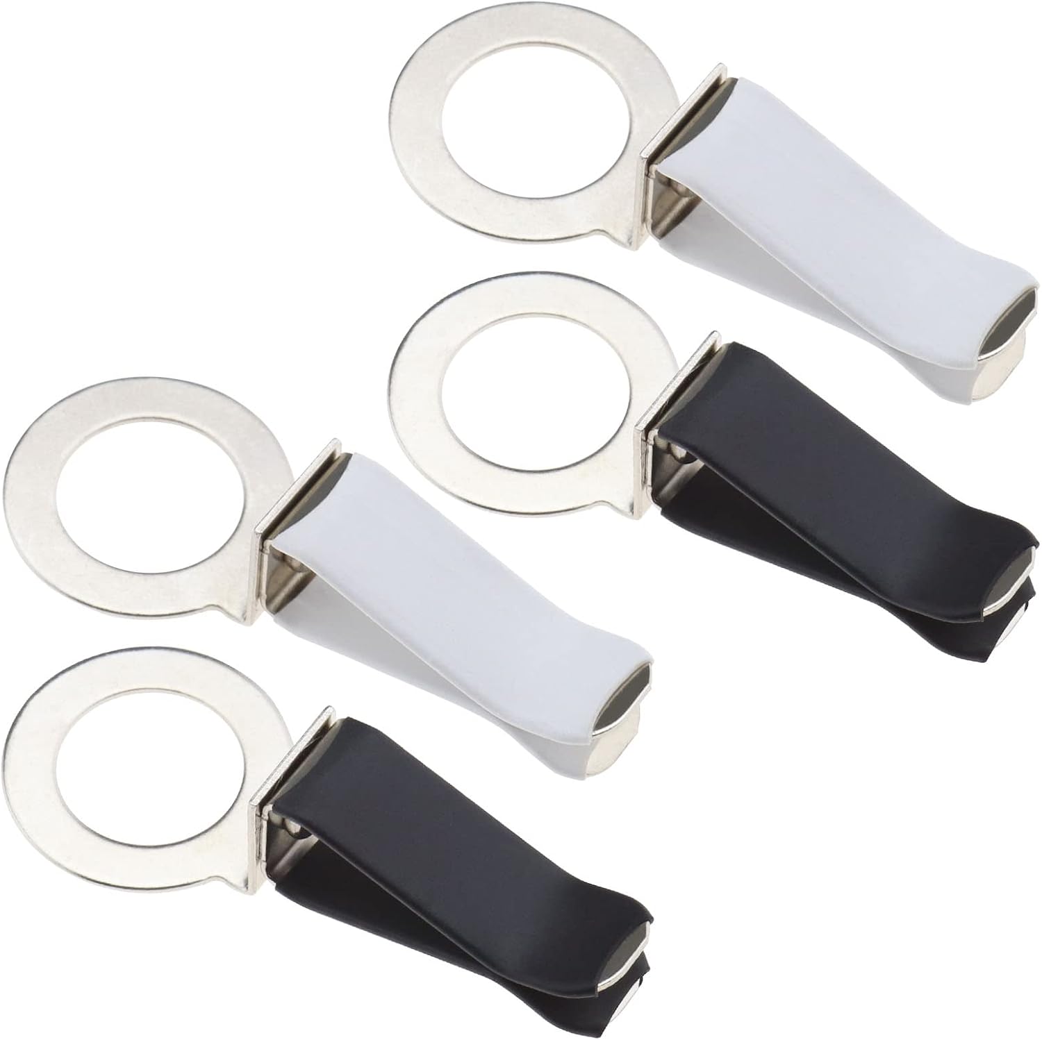 Set Mit 4 Metall-lufterfrischerclips Für Auto-luftdiffusoren, Autozubehör, Belüftungsclips, Lufterfrischerclips, 360° Drehbare Clips