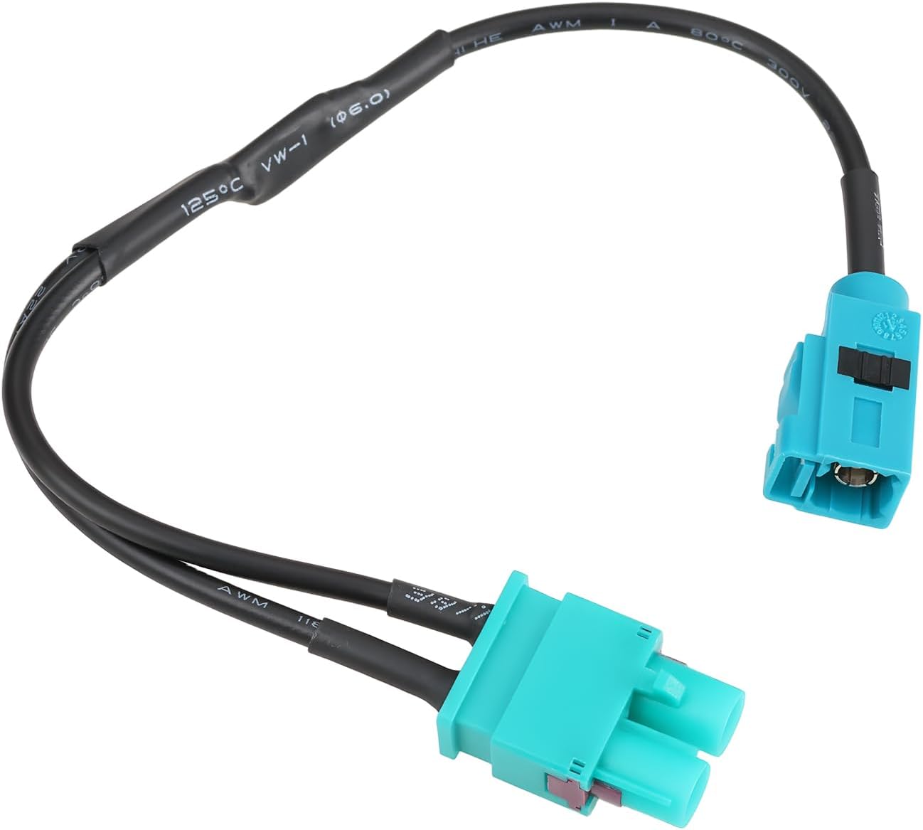 Fakra Doppelstecker-autoantennen-adapterkabel, Stecker Auf Buchse, Kompatibel Mit Mercedes-benz Comand Aps, 24,5 Cm