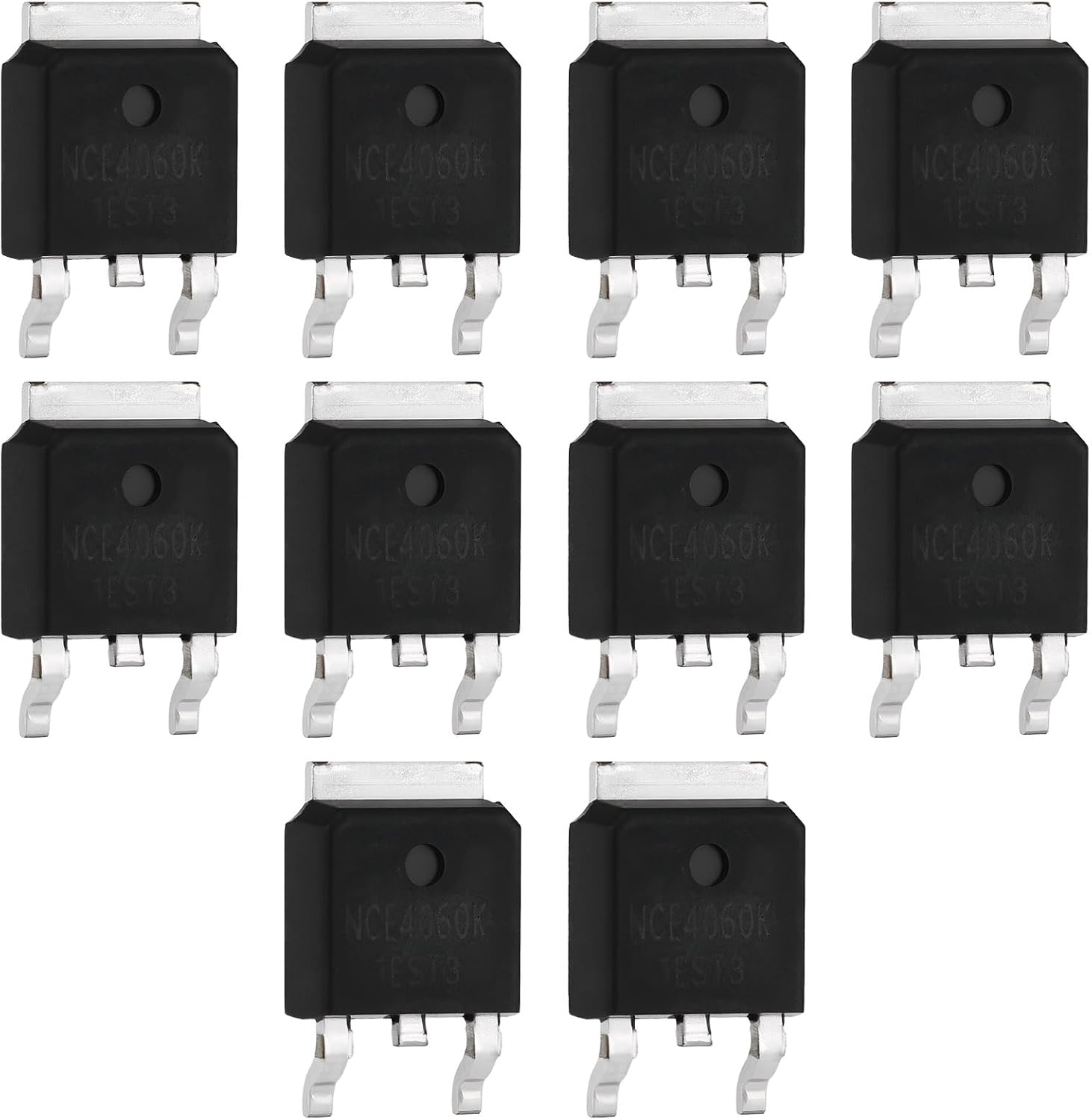 Packung Mit 10 Nce4060k Mosfet To-252 N-kanal 3-pin 40v 60a 65w Transistoren Für Motorleistungsmanagement