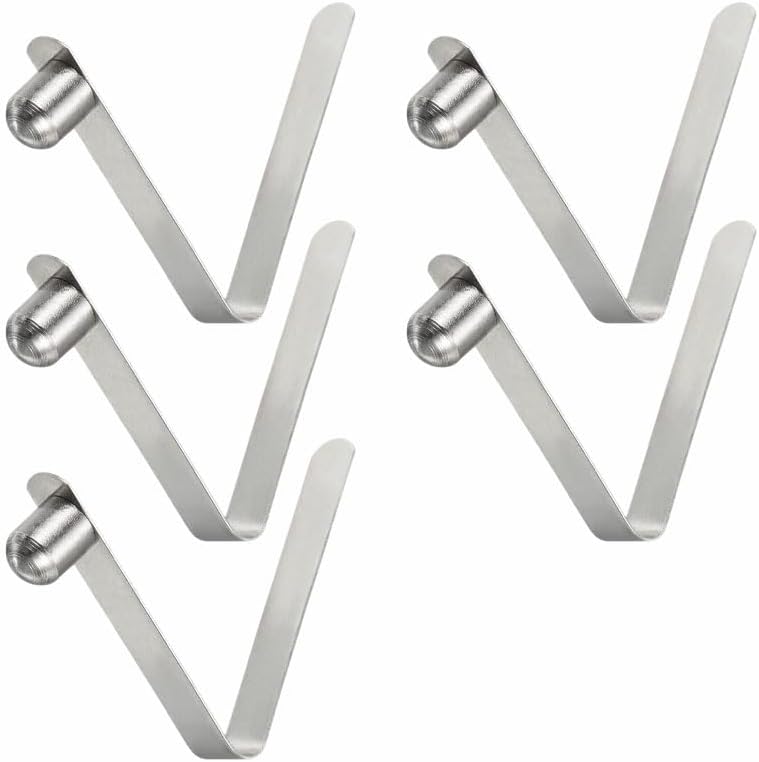Set Mit 5 Karabinerhaken Mit Einem Knopf, 7 X 7 Mm, Mit Massiver Perle Für Kajaks
