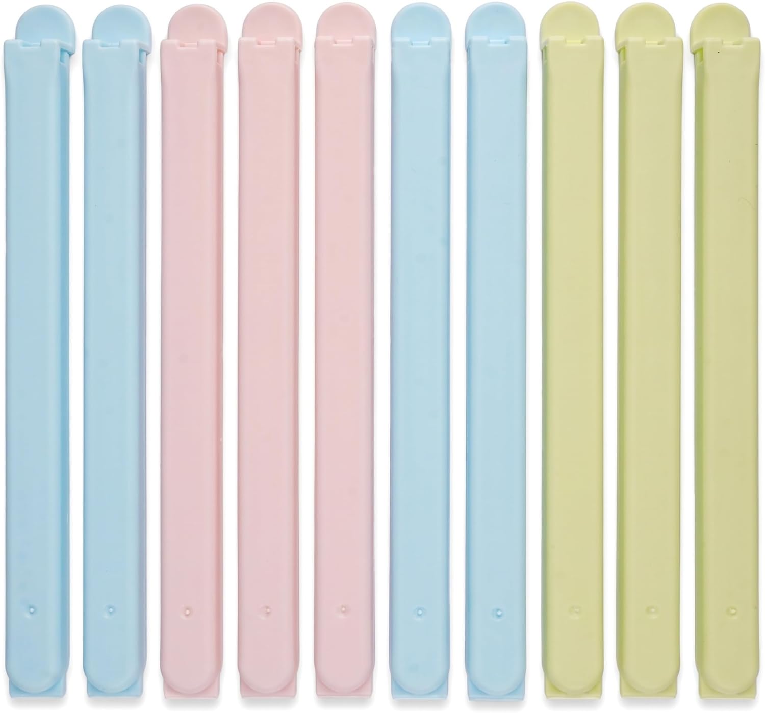 10 Stück Lebensmittelbeutelclips, 20 Cm, Verschlussclips Für Lebensmittelbeutel