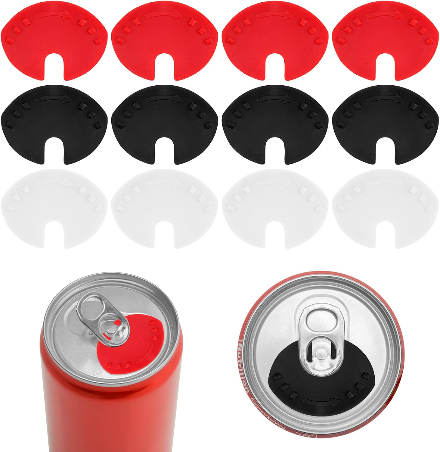 Set Mit 12 Deckeln Für Dosen Und Getränke, Limonade, Cola, Bier, Lebensmittel