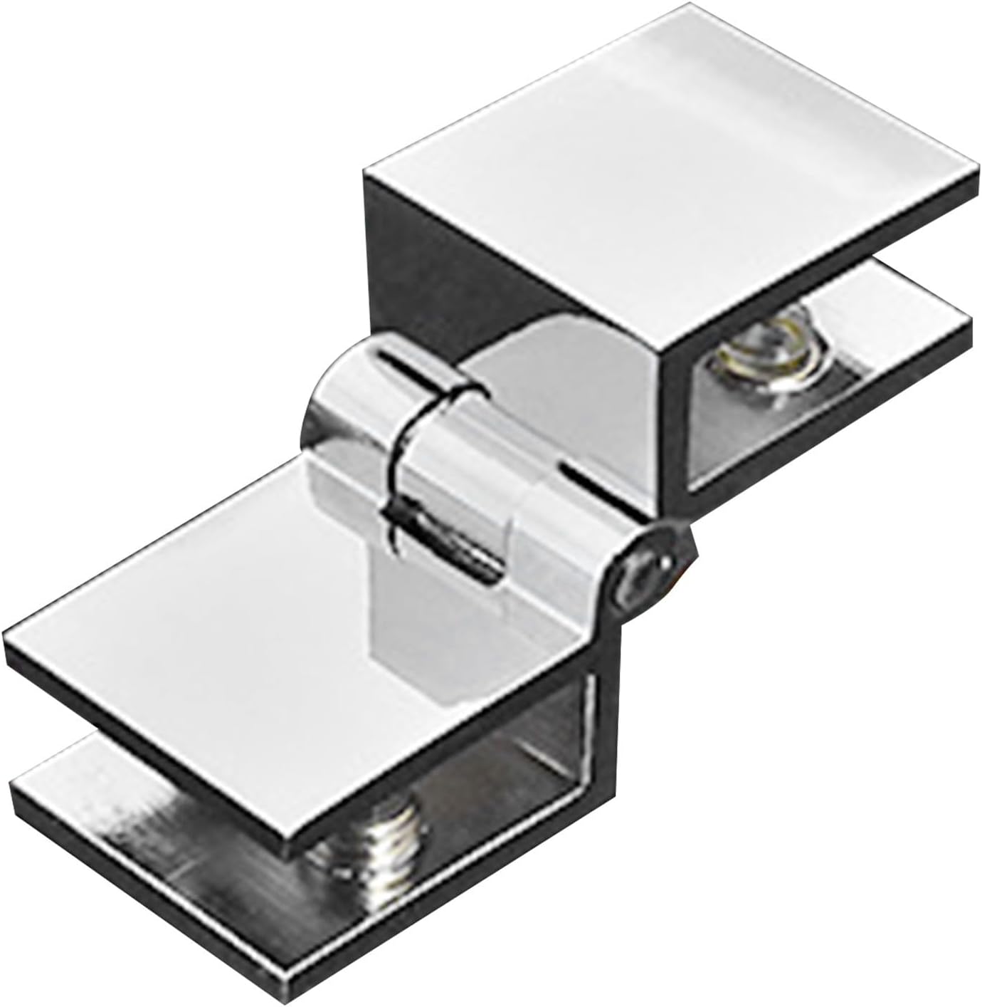 Türscharnier Aus Zinklegierung Und Silberfarbenes Glas, 5–8 Mm