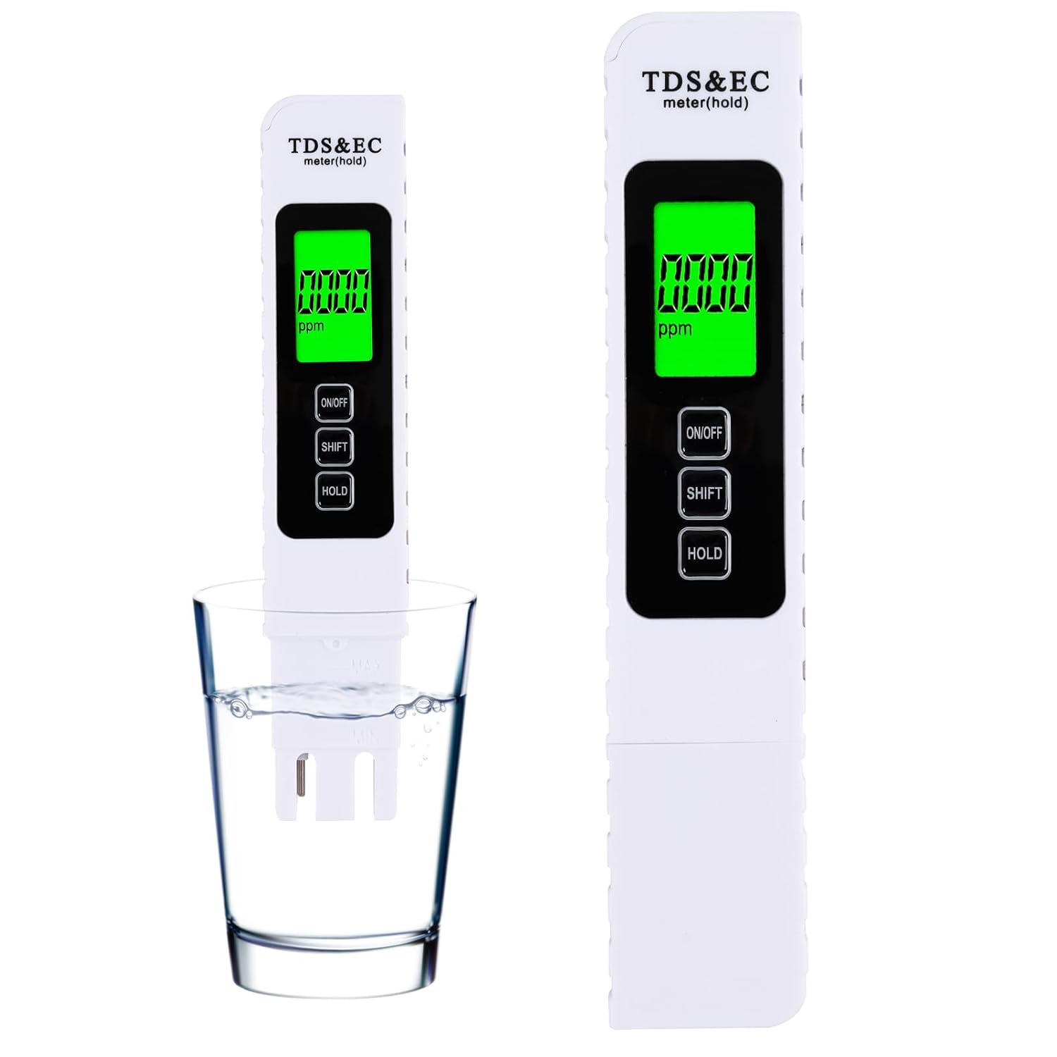 3-in-1 Wasserqualitätstester – Präzise Messung Von Tds/ec/temp Mit Hintergrundbeleuchtetem Lcd-display – Rutschfestes Design Für Trinkwasser, Schwimmbäder, Aquarien Und Teiche – Unverzichtbar Für Zuha