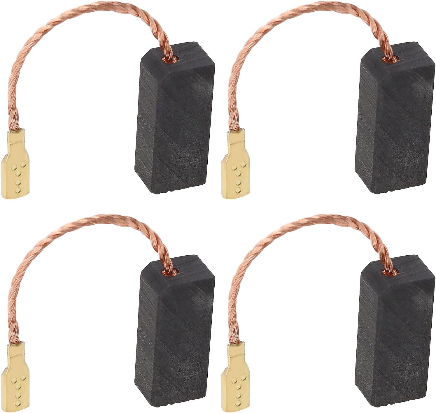 Satz Mit 2 Paar Kohlebürsten Für Motormotoren – 6,5 X 8 X 18 Mm – Kompatibel Mit Hilti Te 12, Te 12s Und Tp 90 Kreissägen