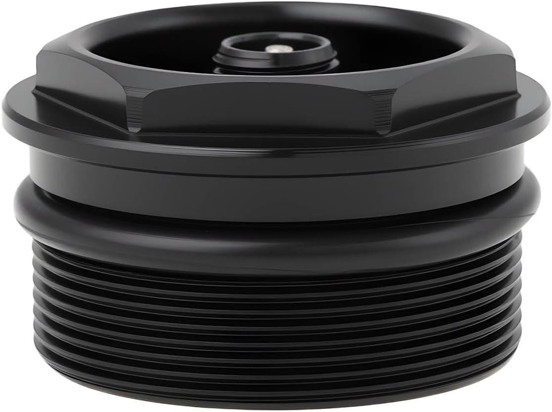 Ventilmutter-luftkappe Für Gabeln, Kompatibel Mit 28,8-mm- Und 31-mm-gabeln, 28,8 X 1,0 Und 30,4 X 1,0 Mm Teilung, Schwarze Aluminiumlegierung