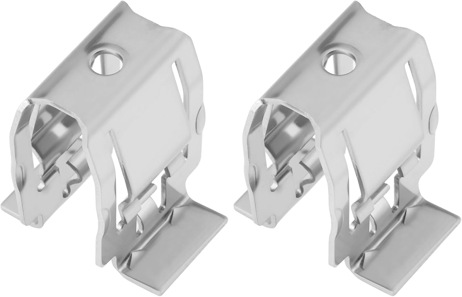 Set Mit 2 Befestigungsclips Aus Eisen Für Den Dachgriff Im Innenraum (21 X 18 Mm). Kompatibel Mit Audi A4 B8 B9 A6 C6.