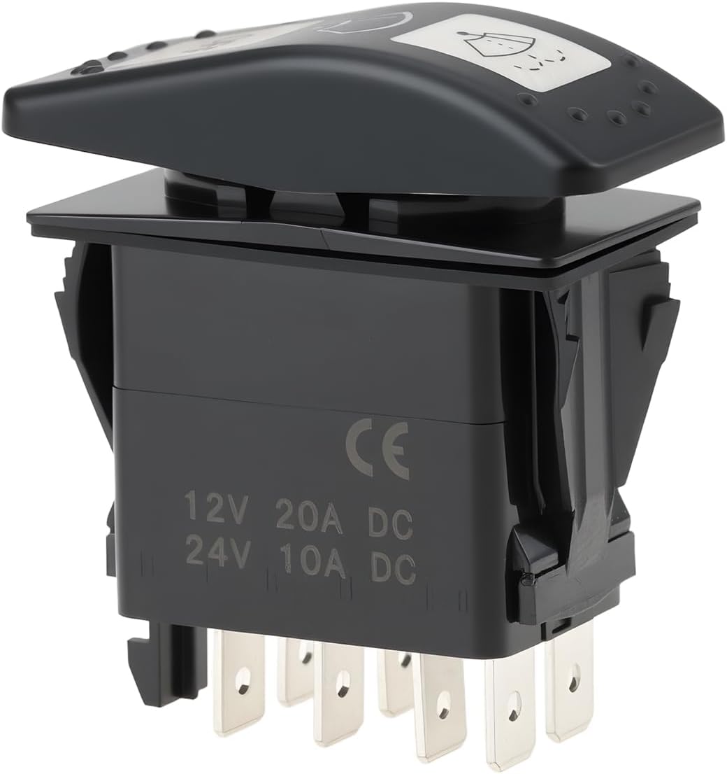 7-poliger Scheibenwischer-steuerschalter 710004941 12-24v Kompatibel Mit Can-am 2017-2018 Kompatibel Mit Defender Hd10 Hd8