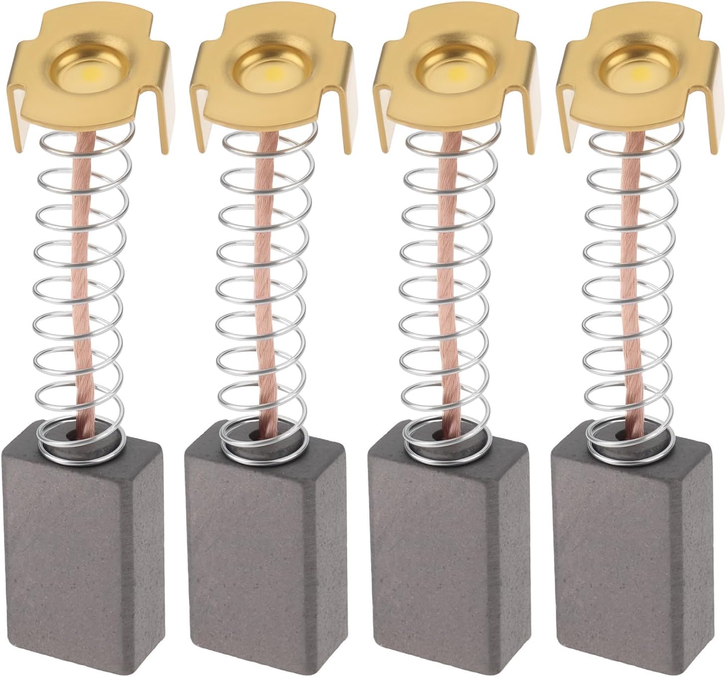 Set Mit 2 Paar Kohlebürsten Für Elektroroller, 6 X 10 X 16 Mm, Kompatibel Mit Free Rider