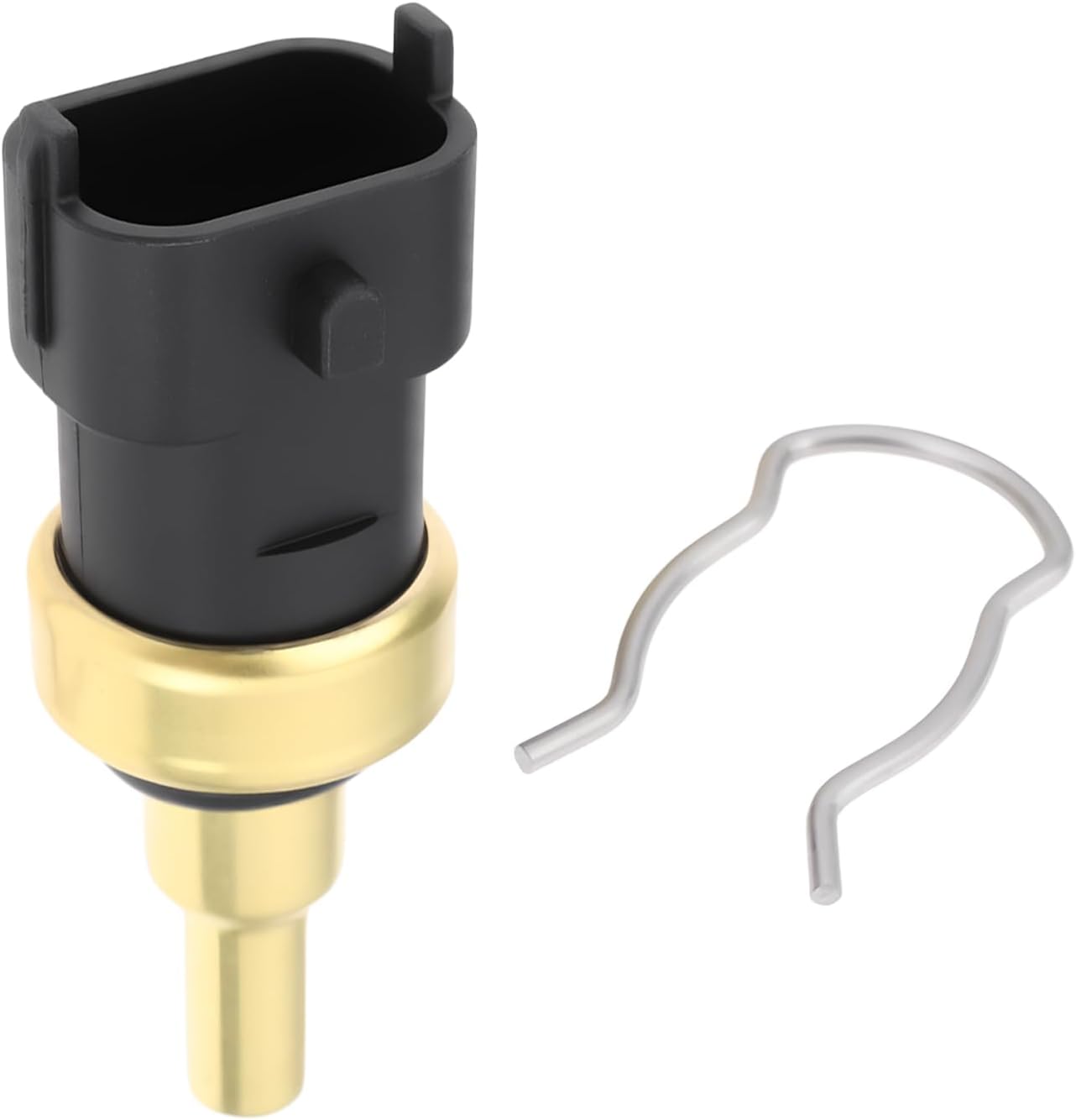 Stück Flüssigkeitstemperatursensor 1338.g9 055206393, 2-polig, Mit 2-poligem Sender Usw. Ersetzt Oem 055206393 Für 12-v-fahrzeuge. Kompatibel Mit Fiat 500, 500l Und 500x.