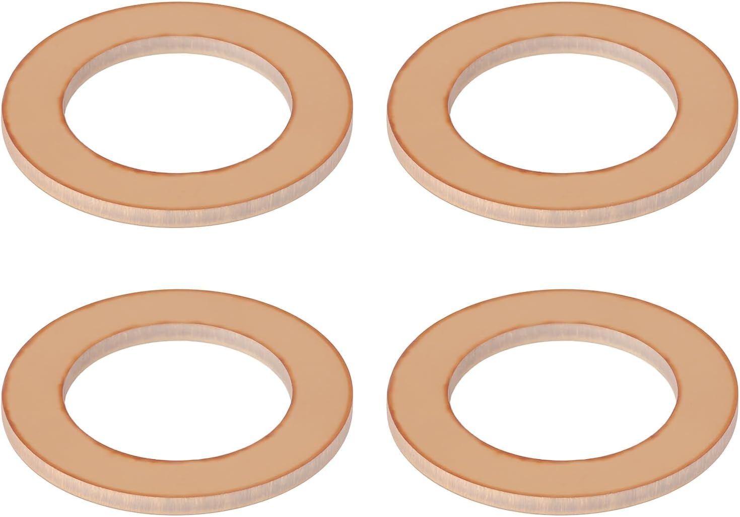 Ölablassschrauben-unterlegscheiben 16,5 X 25,4 X 1,6 Mm, Kupfer, 4er-set, Kompatibel Mit Austin Und Land Rover
