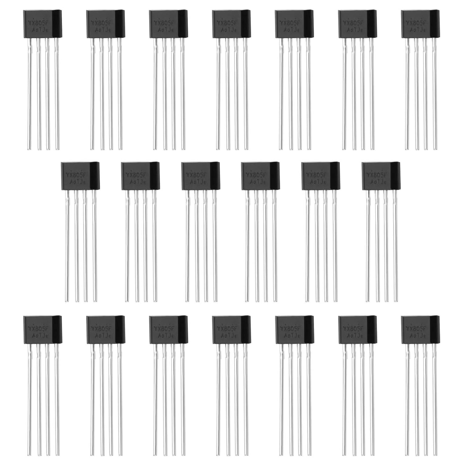 20x Led Ic Solar-treiber/laderegler Yx805f Yx805a Geeignet Für 1,2v Akku-betriebene Solar-gartenleuchten