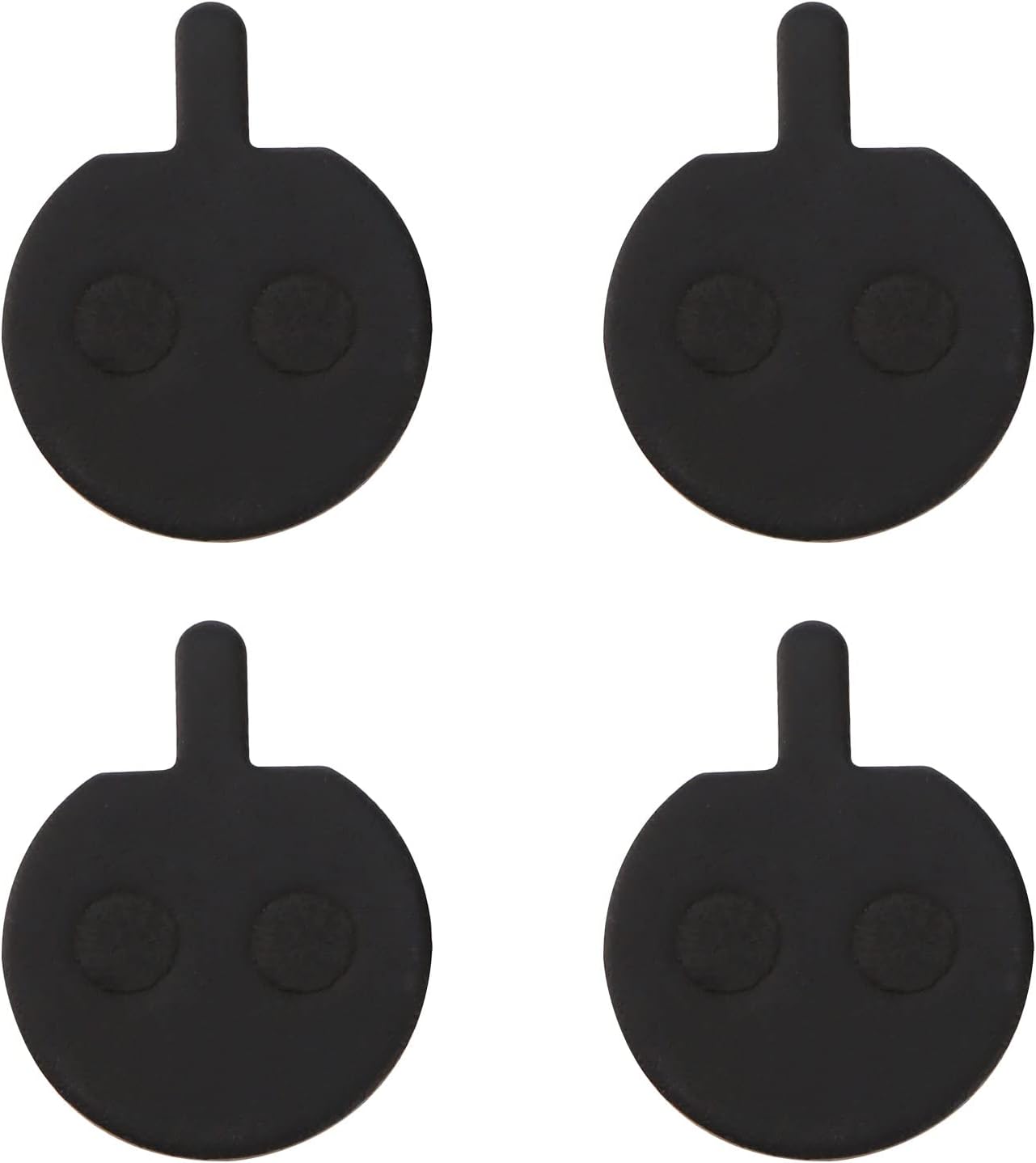 Set Mit 2 Paar Halbmetallischen Scheibenbremsbelägen Aus Kunstharz, Kompatibel Mit Jak-5 B777 Trinx, 4 Mm Dick