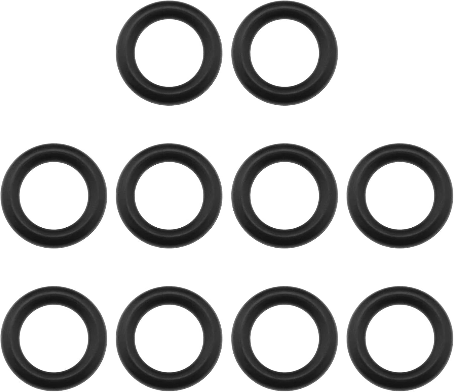 10 Stück O-ringe Als Ersatz Für Hochdruckreiniger, Kompatibel Mit Titan Ttb669prw Gummiring Für Schnellanschluss-hochdruckreiniger, Schwarz