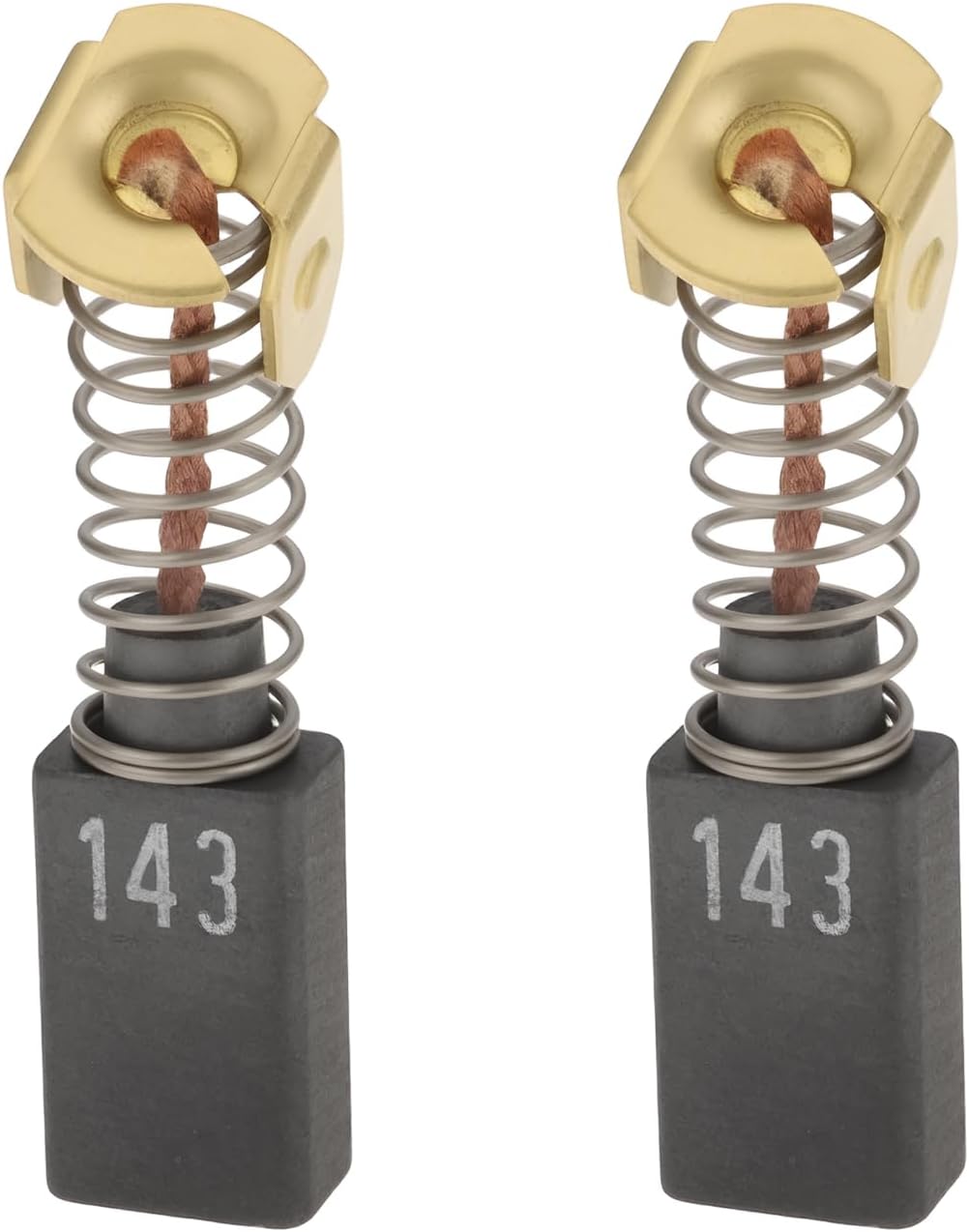 1 Paar Kohlebürsten Für Oberfräse 2609120149 5x8x12,7 Mm Kompatibel Mit Bosch Gkf 600 Gmr 1 Gmr 550
