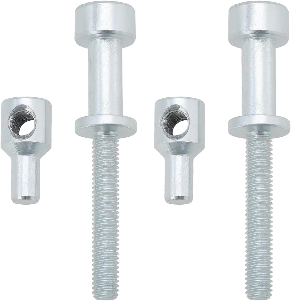 2x Kettensägen-spannungseinstellschrauben, Kompatibel Mit Stihl 028 028av Av Super 51,9 X 10,6 Mm Kettensägen-spannungseinstellschraube, Silber