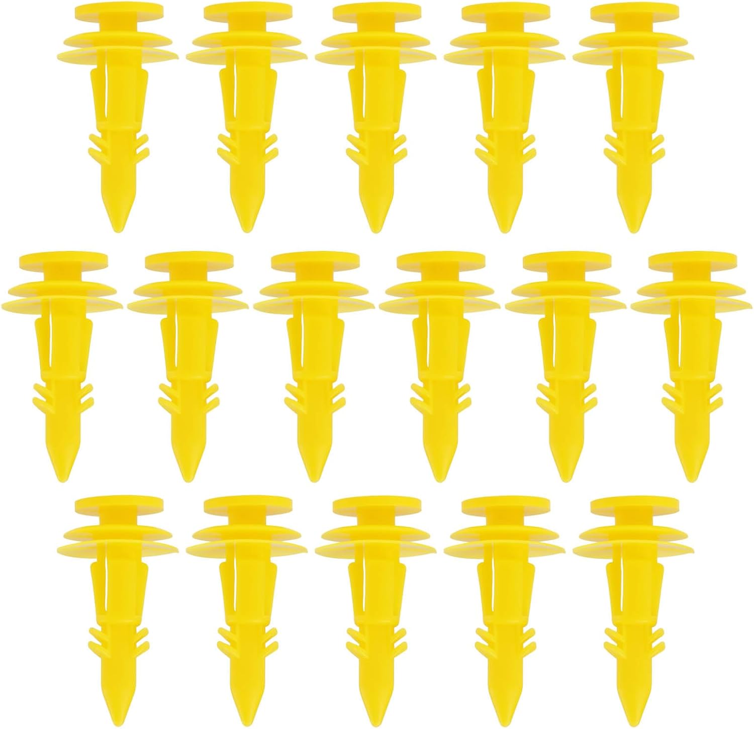 16 Gelbe Zierleistenclips, Oem-ersatzteil 68087885aa, Kompatibel Mit Durango Und Jeep Grand Cherokee (2011–2017)