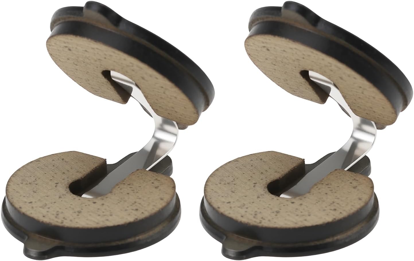 Set Mit 2 Paar 22x21 Mm Halbmetallischen Bremsbelägen, Kompatibel Mit Egret Ey 6