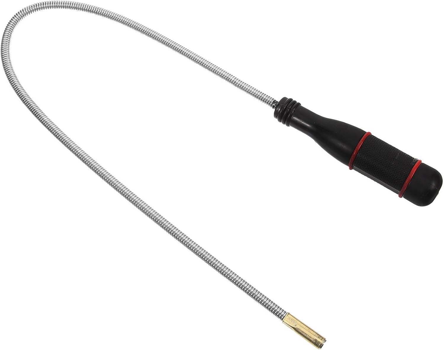 Magnetischer Heber Zum Halten Schwerer Gegenstände, Flexibler, Klappbarer Griff Aus Silberfarbenem Metall, Nagelentfernungswerkzeug Für Bauarbeiten