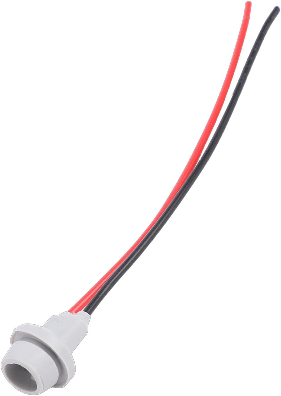 T10-lampenfassung, Verlängerungskabel Mit Gummisockel Für T10-, T15-, 168-, 194-, 2825-, W5w-, 920- Und 921-lampen