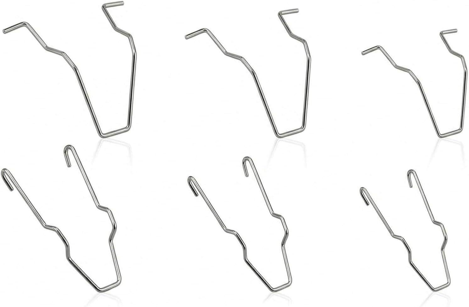 6 Stück Lampenhaltefederclips, Scheinwerferclips, Hochwertige Stahlbefestigungsclips, 5-teiliges Komplettset Für H1/h3/h4/h7-lampen, Kompatibel Mit Verschiedenen Automodellen