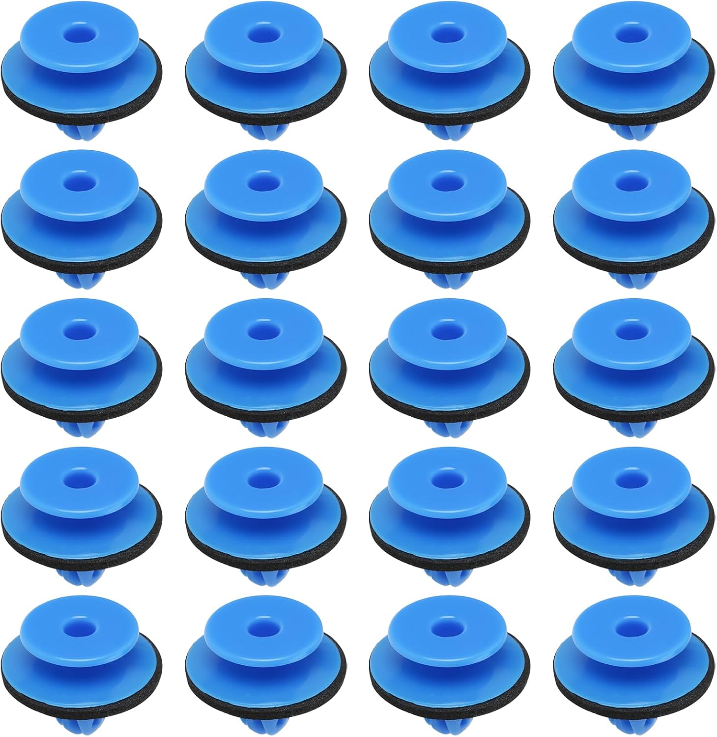Satz Mit 20 Zierclips Für Die Hinteren Radlaufverkleidungen 8u0853909, Kompatibel Mit Audi Q3