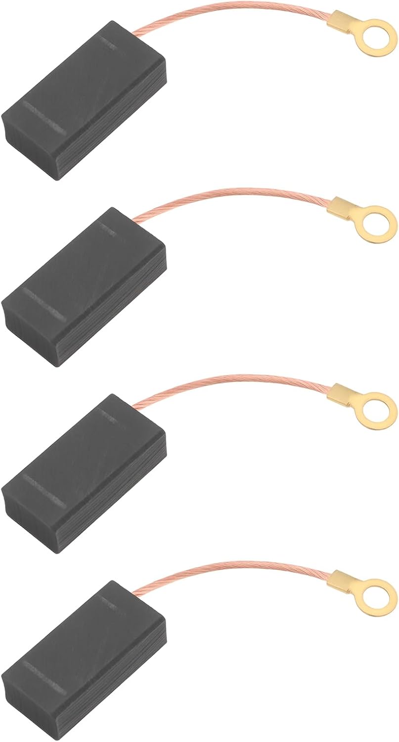 2 Paar Motorkohlebürsten N031634 0,8 X 1,3 X 2,5 Cm Kompatibel Mit Black&decker 7538 7519