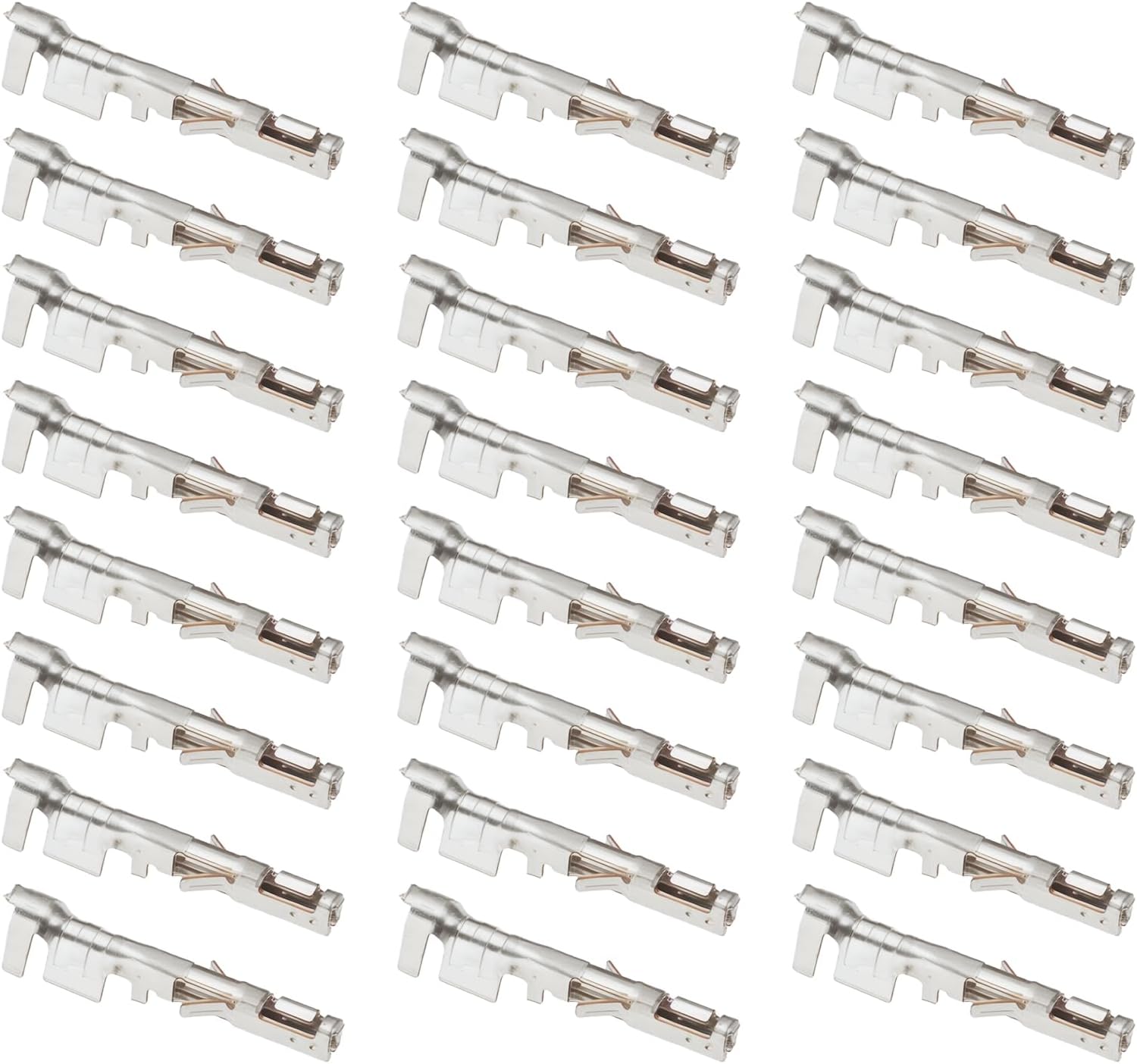 Packung Mit 100 Crimp-pins 43030, Kompatibel Mit Molex 3,0 Mm Micro-fit-buchsen (mikro-fit 43030-anschlussstifte, Crimp-pins Für Buchsenstecker).
