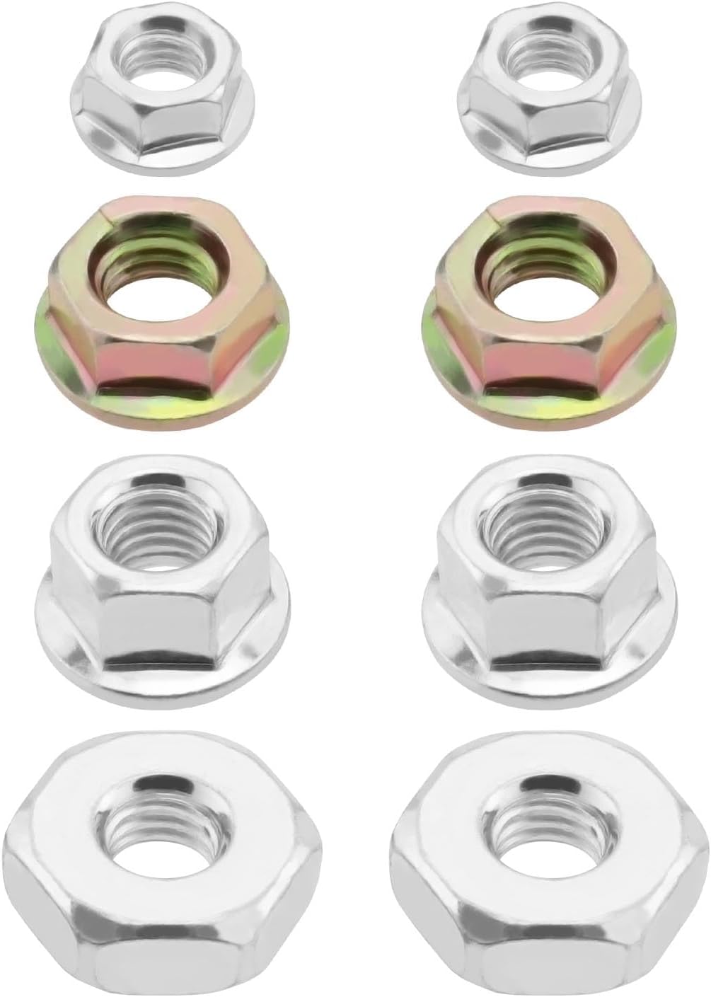 8 Stück Sbd Kettensägen-schienenmuttern, Kompatibel Mit Kettenradabdeckungsmuttern Von Stihl, Echo, Homelite Und Husqvarna Kettensägen.