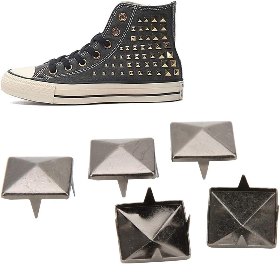 Metallpyramide, Zierniete, Ledernieten, Armband, Tasche, Kleidung, Schuhe (7)