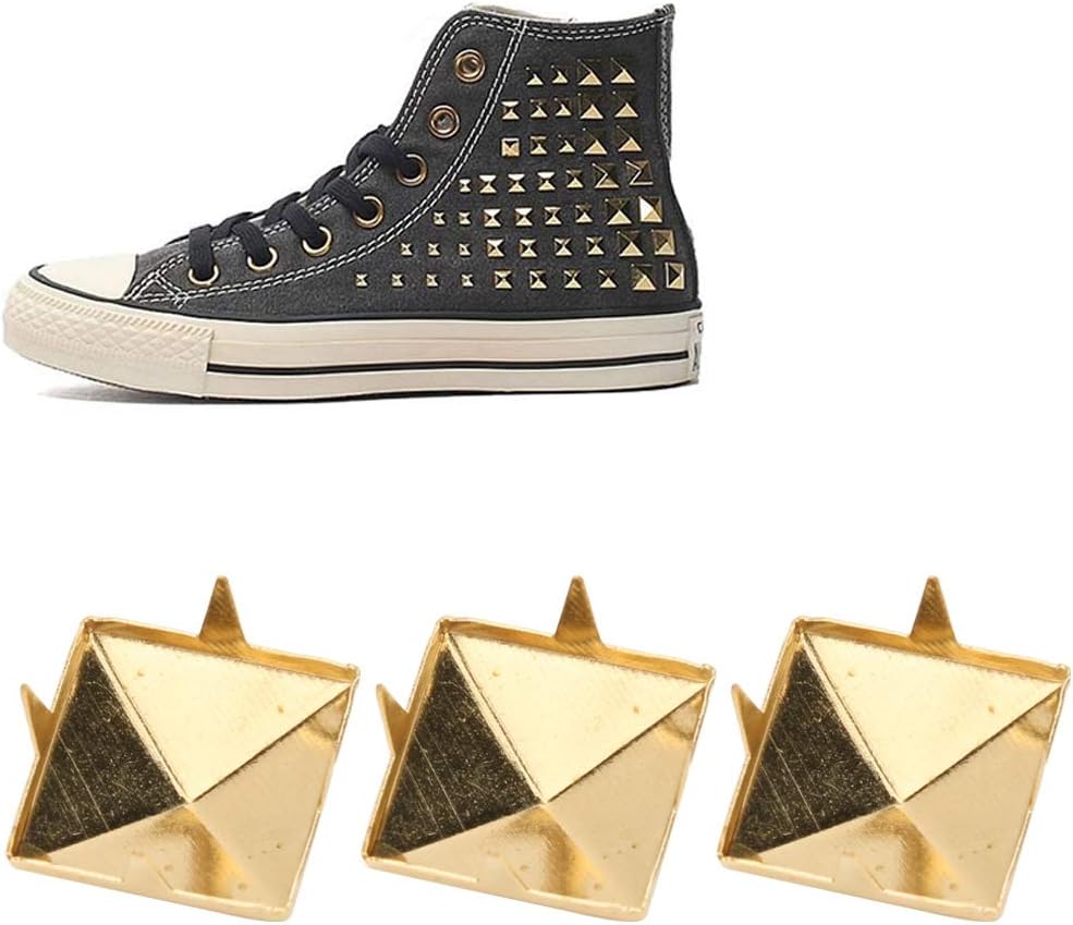 Metallpyramide, Zierniete, Ledernieten, Armband, Tasche, Kleidung, Schuhe (3)