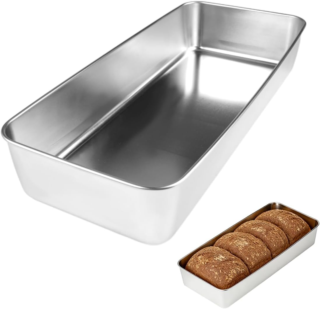 Brotbackform Aus Edelstahl, 33 X 15 X 6 Cm, Brot- Und Toastform