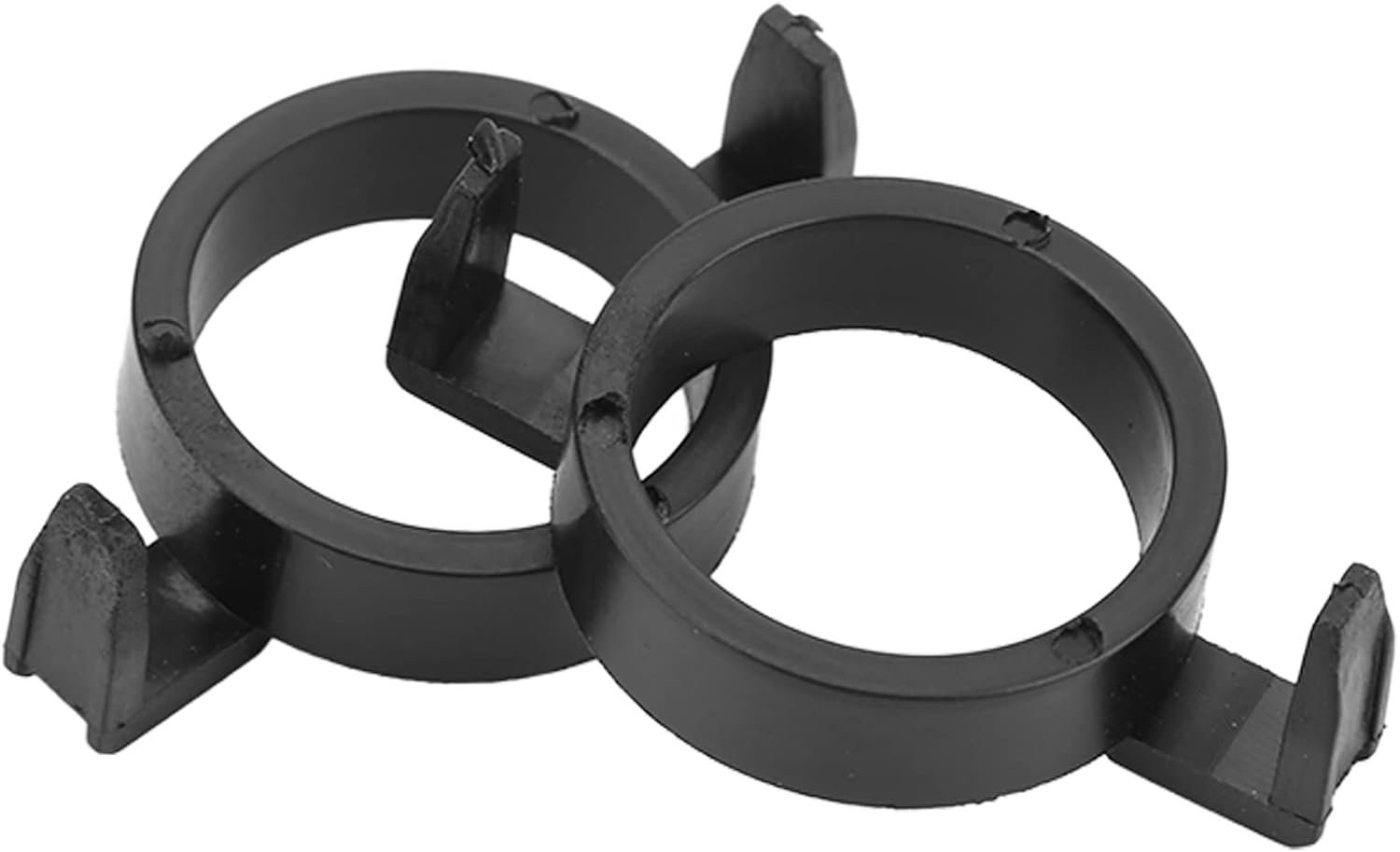 2-teiliger Scheinwerferlampensockeladapter – Nahtloses Led-umrüstset Für Fahrzeuge, Abs-konstruktion, Einfache Plug-and-play-installation, Scheinwerferlampenhalter
