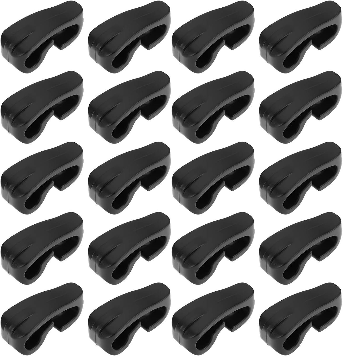 Packung Mit 50 Elastischen Kordelhaken, Endclips 20,8 X 8,3 Mm, 5 Mm Bajonettverschluss Für Zelte, Planen Und Rucksäcke