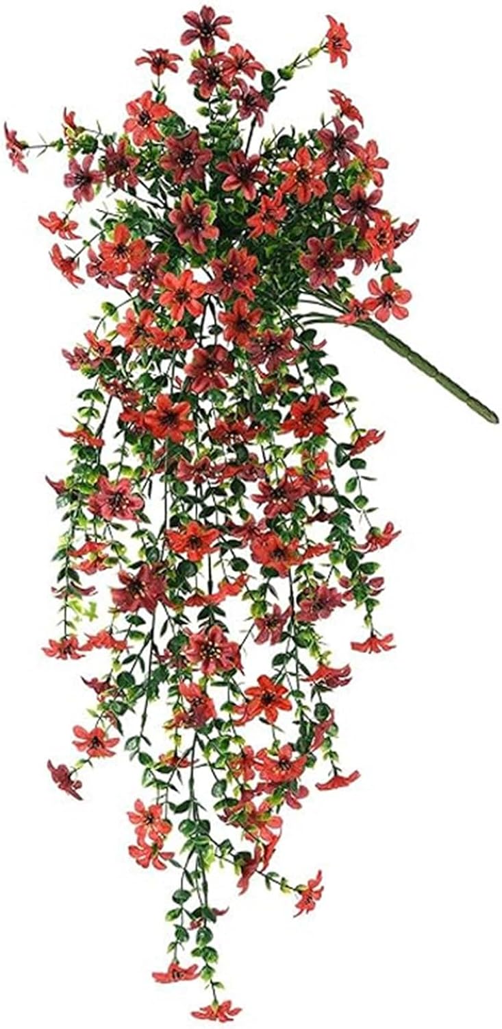 Falsche Herbstblumen, Dichte Seidenblumenranken Von 75