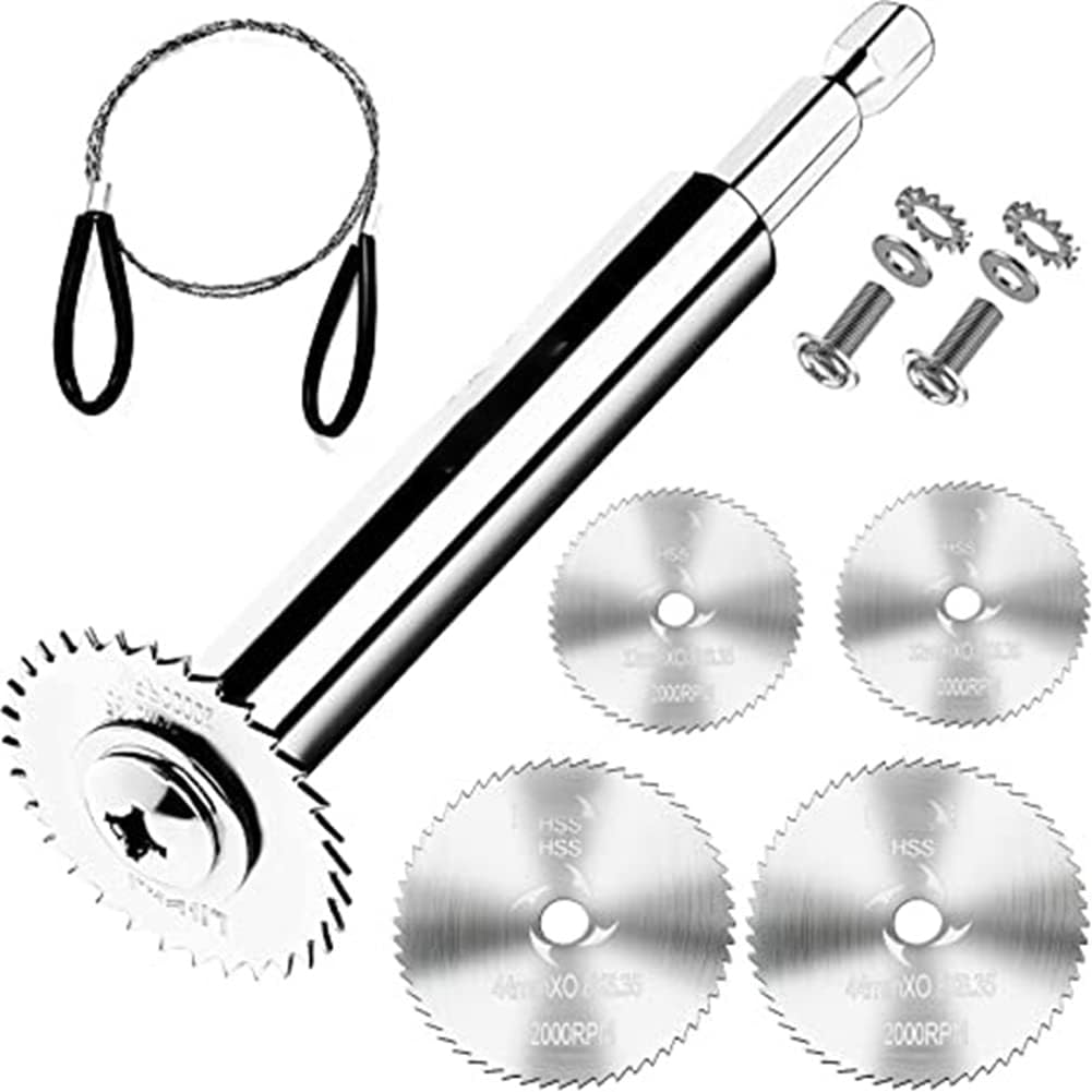 Pvc-rohr-innenschneider Mit 6,35-mm-sechskant-, 32-mm- Und 44-mm-rohrschneider Für Sanitärinstallationen, Mit Drahtsäge