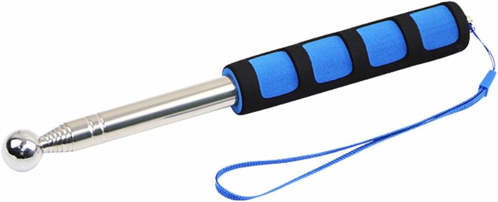 Schalldetektionshammer, Hohle Keramikfliese, 100 Cm Langes, Klappbares Inspektionswerkzeug Mit Schwammgriff (blau)
