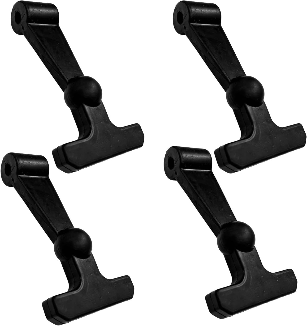 Set Mit 4 Elastischen Kapuzenstützen, Spannverschluss Mit Gummigriff