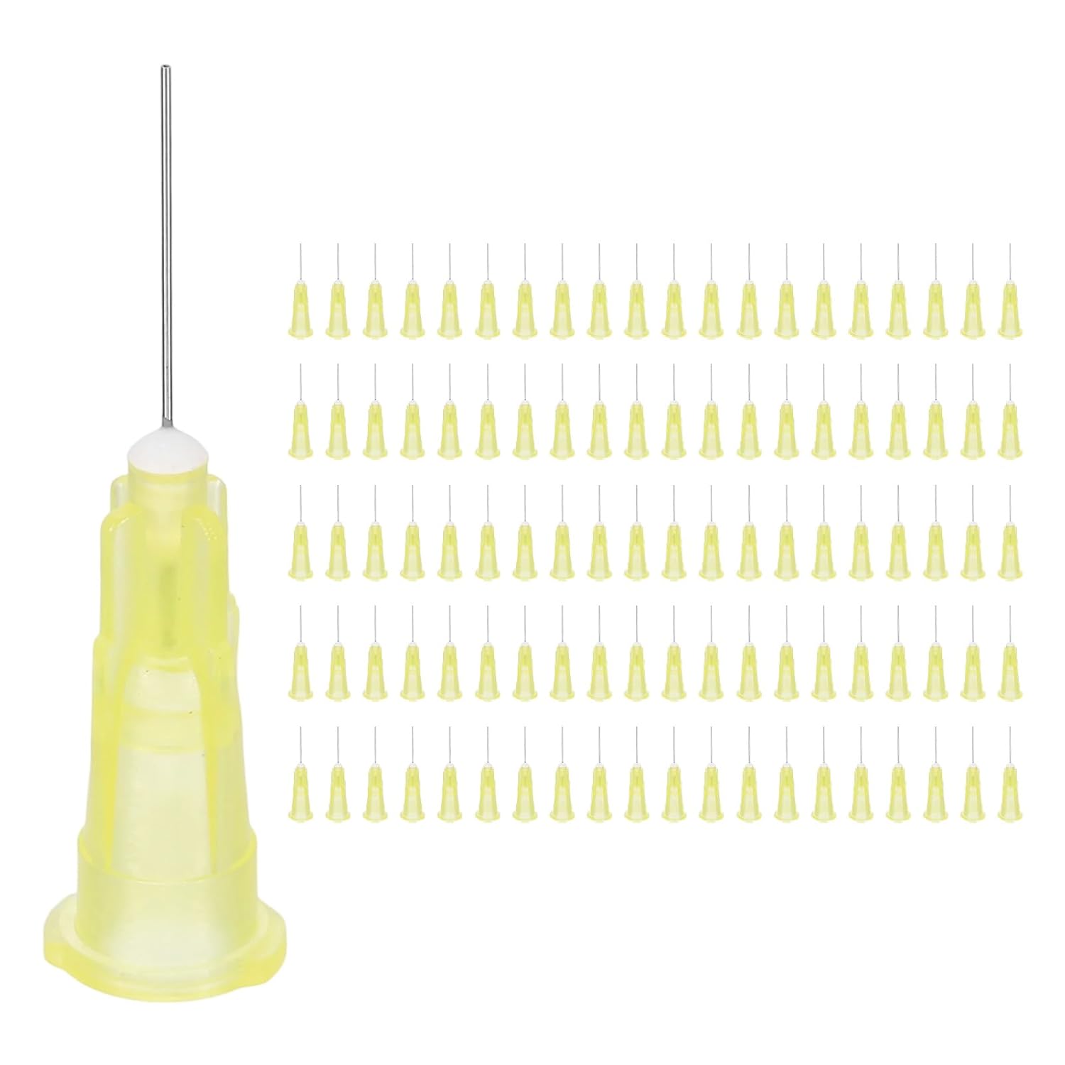 100 Stück Dosiernadeln, Schaumstoffspitze, 0,5 Zoll, 30 G