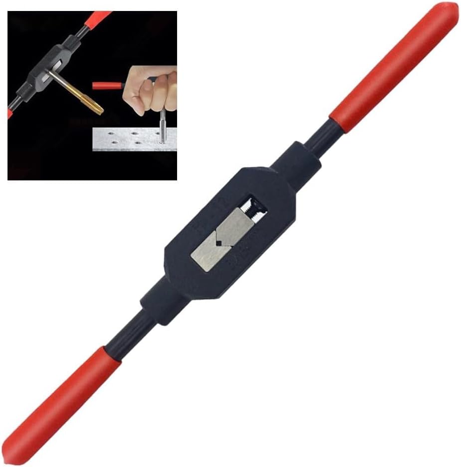 Verstellbarer Gewindebohrerschlüssel 1/16-1/4" M1-m8 Mit T-griff