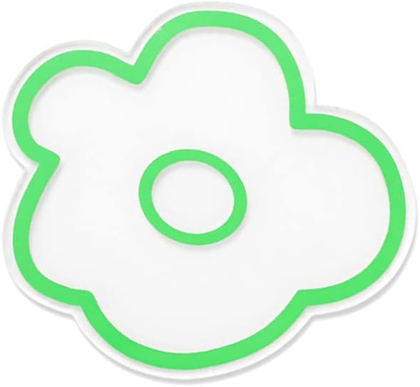 Acryl-untersetzer Mit Wärmeisolierung, Rutschfest, Transparent, Mit Blumenmuster, Für Zuhause, Restaurant, Küche, Tischschutz
