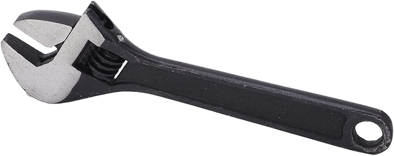 Mini-schlüsselanhänger Aus Verzinktem Stahl, Tragbar, Verstellbar, Robust Und Leicht, Rostfrei, Verschleißfest, Formstabil Und Äußerst Zuverlässig, Mit Rad (4 Zoll, Schwarz)