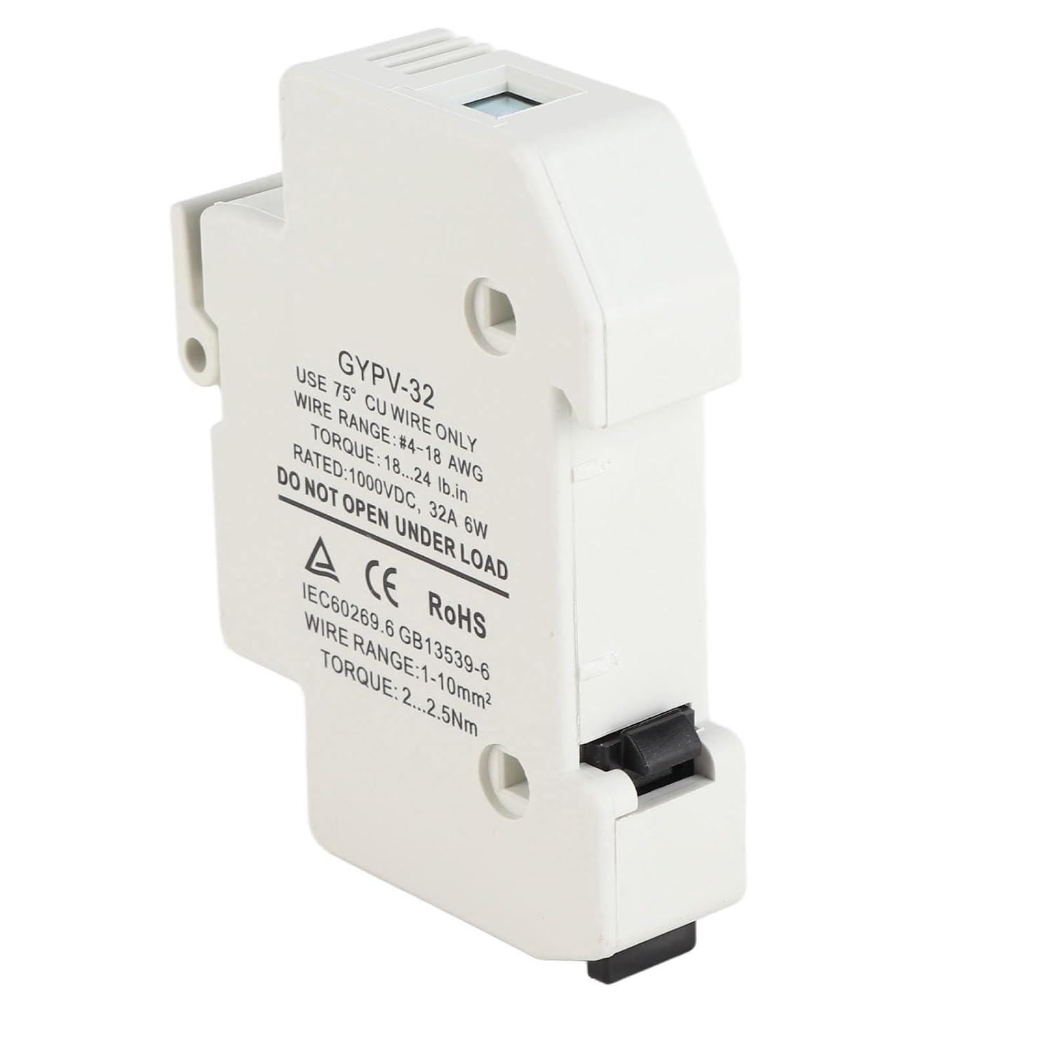 Solar-pv-sicherungshalter 1000vdc 20a 32a Mit Schutz Gegen